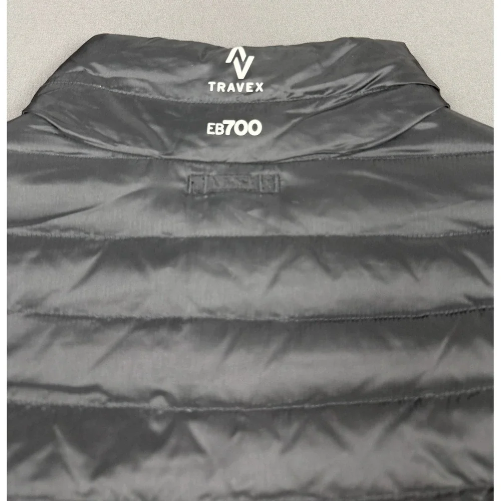 Eddie Bauer Travex EB700 700 Fill Down Vest Women's XXL Black Puffer